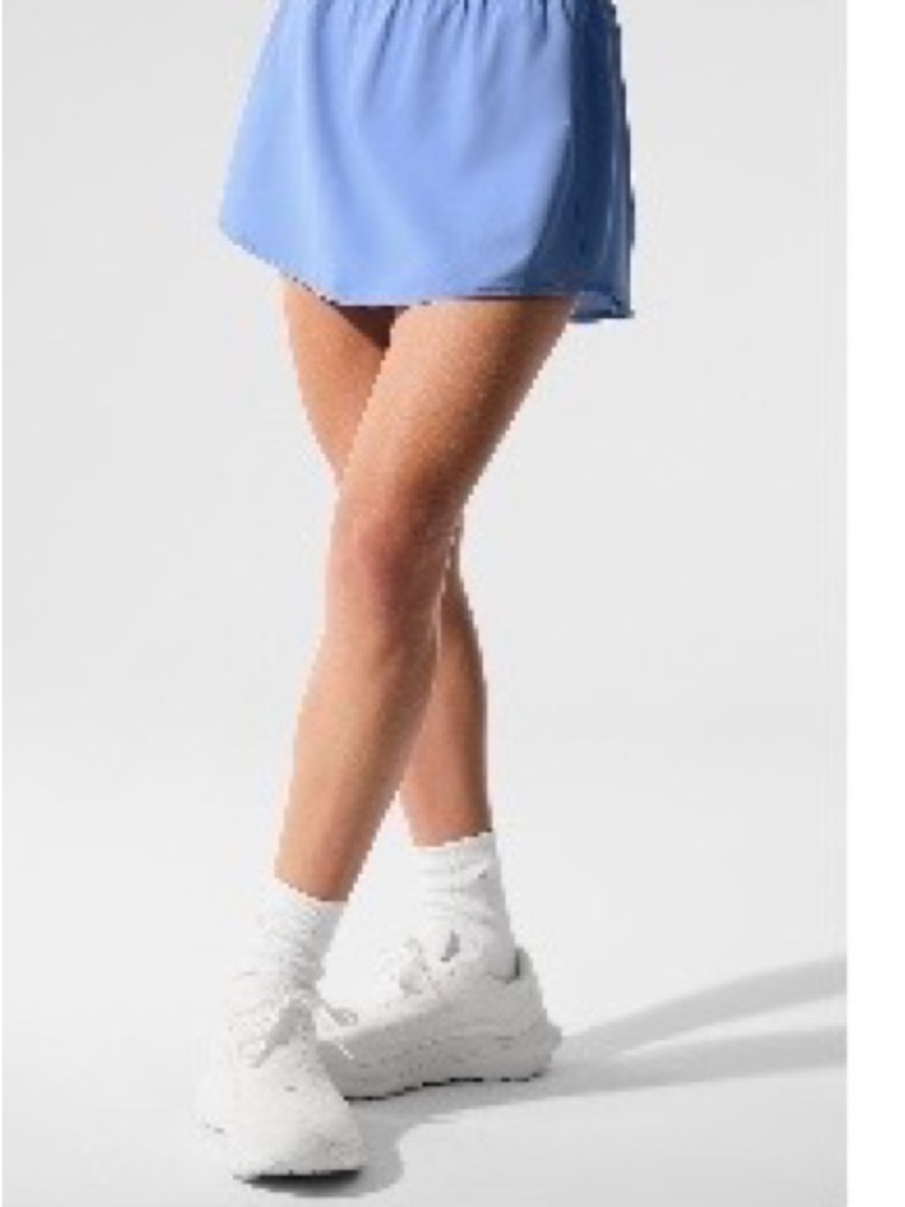 ALO Yoga Light Blue Active Mini Skirt